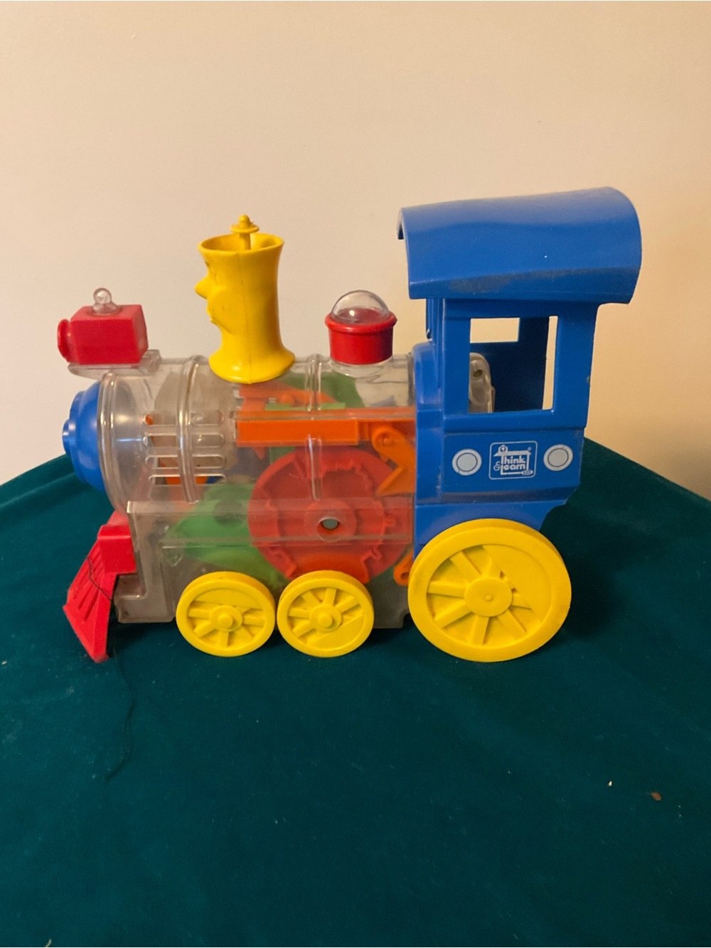 Vintage 1974 Ideal Think and Learn train engine